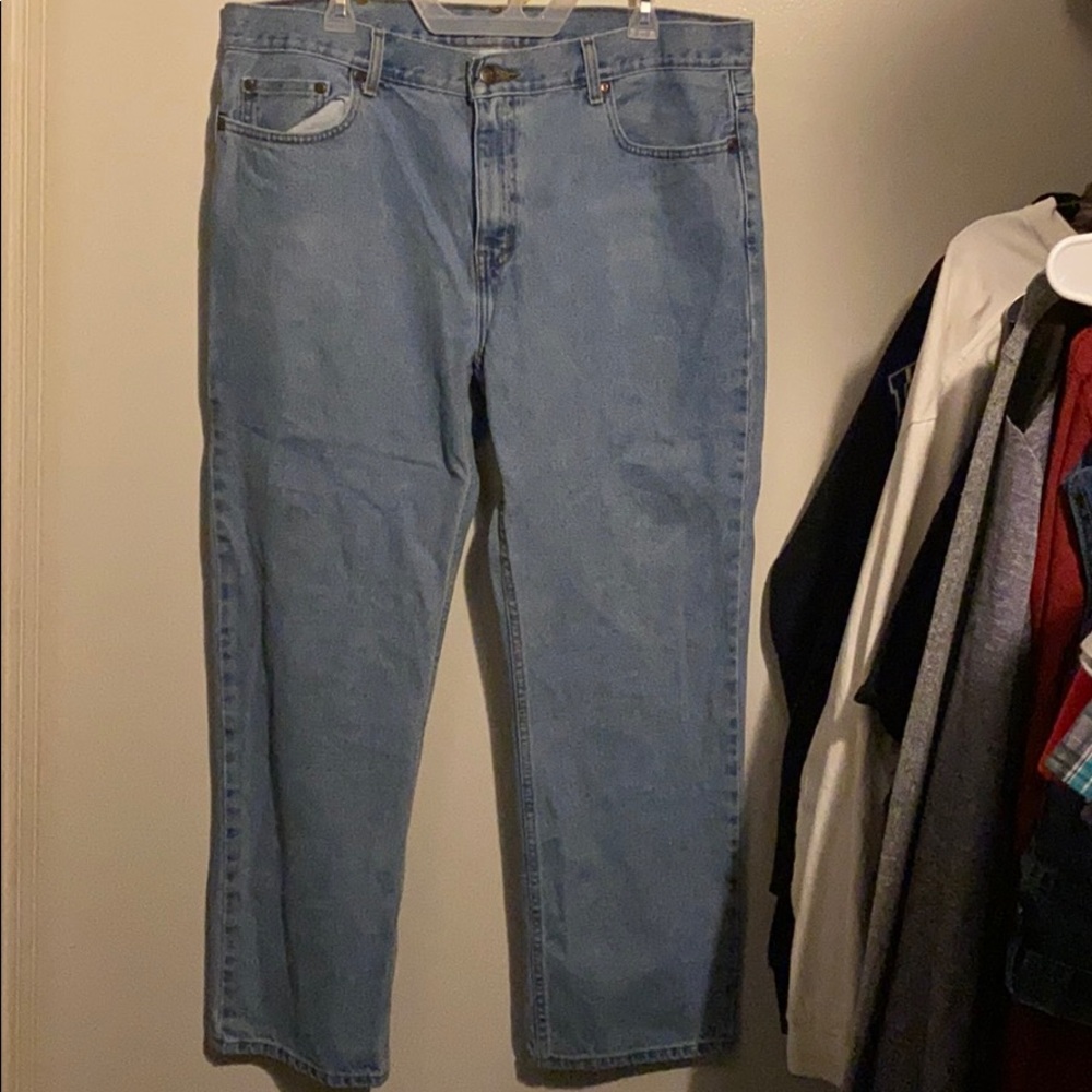 Light blue jeans